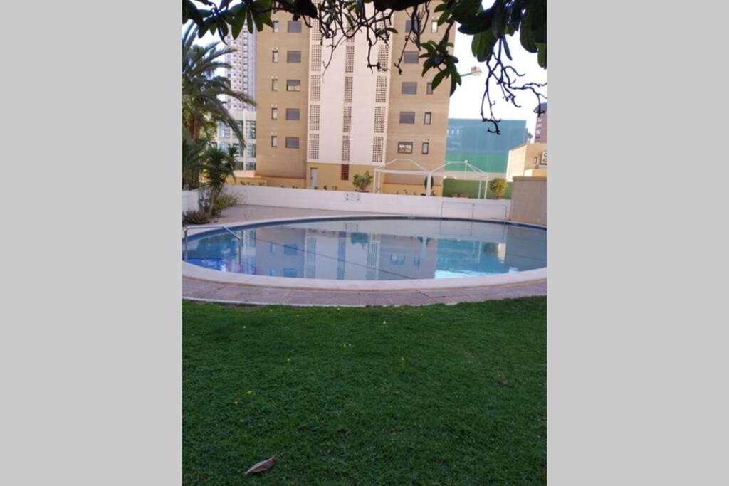 Appartement vue sur mer Avenue de l'Europe Benidorm Extérieur photo