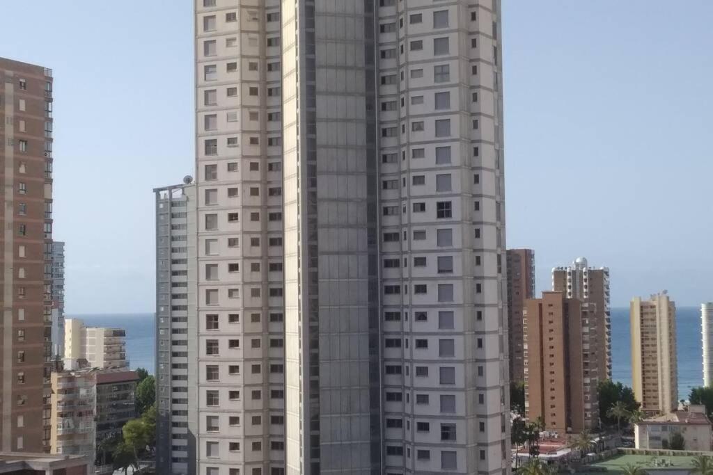 Appartement vue sur mer Avenue de l'Europe Benidorm Extérieur photo